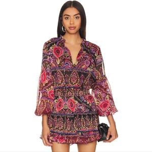 Misa Los Angeles floral Valentina dress